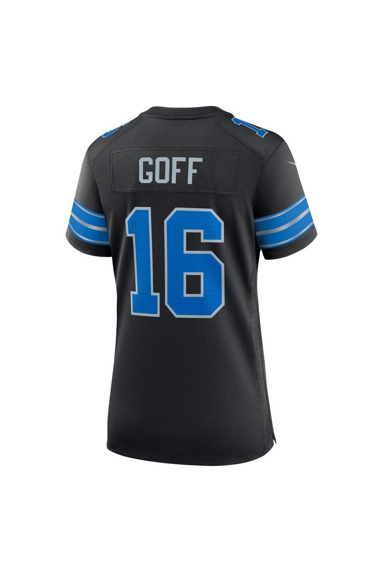 Women's Nike Jared Goff Black Detroit Lions 2nd Alternate Game Jersey, Alternate, color, Black