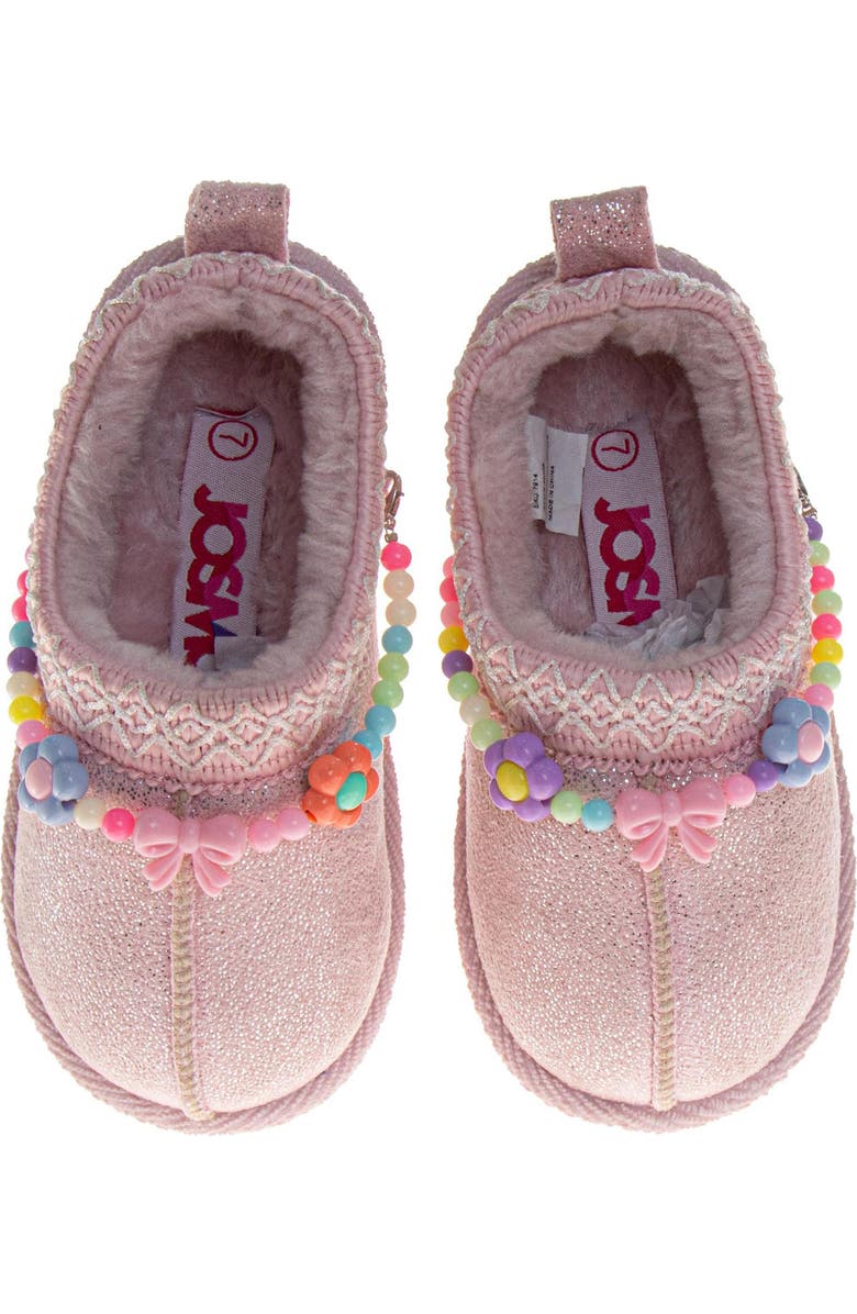 JOSMO Kids' Sparkly Scuff Slipper, Alternate, color,
