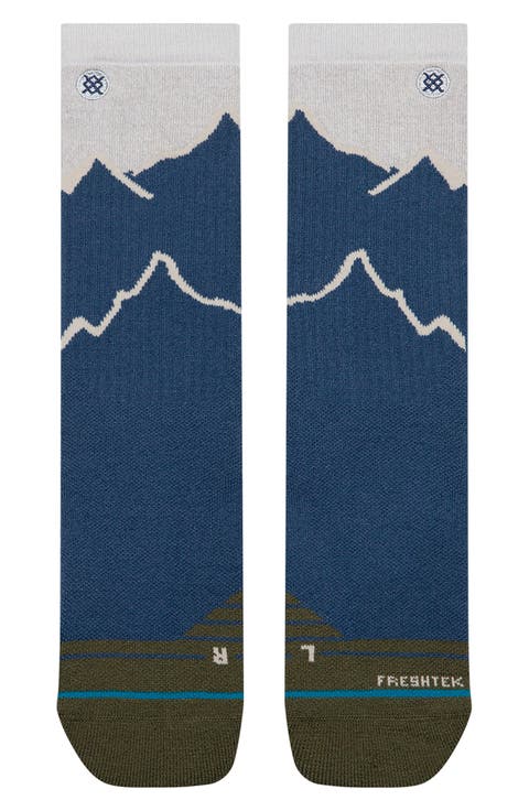 Peaking Hike Crew Socks