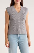 CYRUS Cable Knit Sweater Vest