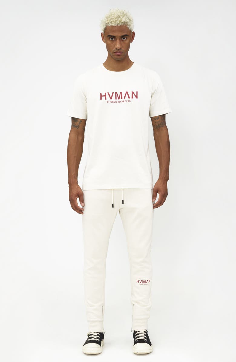 HVMAN Regular Fit Logo Crewneck Cotton T-Shirt, Alternate, color, 