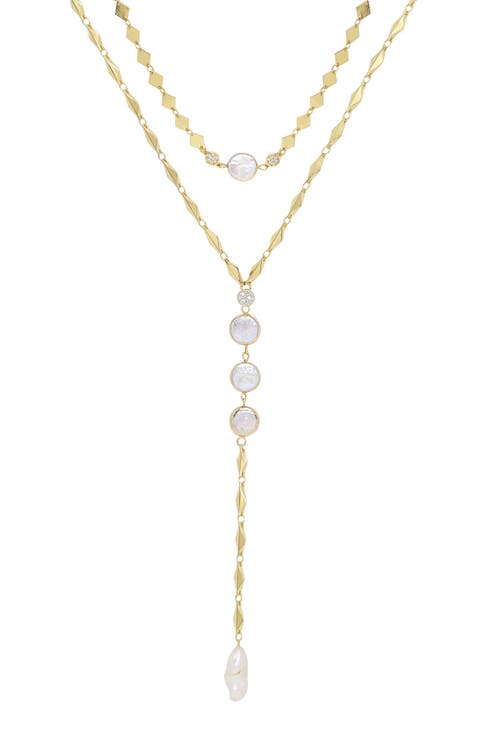 Set of 2 Pearl Necklaces