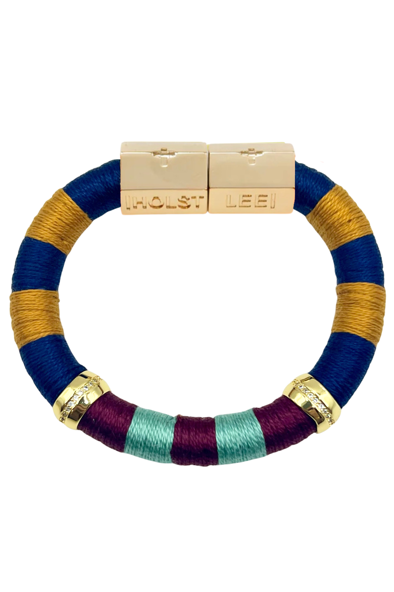 Colorblock Bracelet, Main, color, Rugby