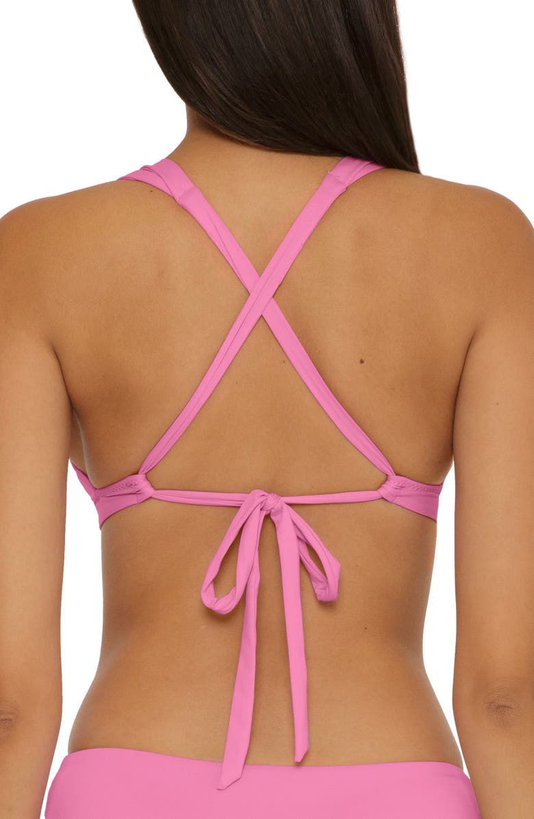 Becca Color Code Bikini Top, Alternate, color, Pinkie