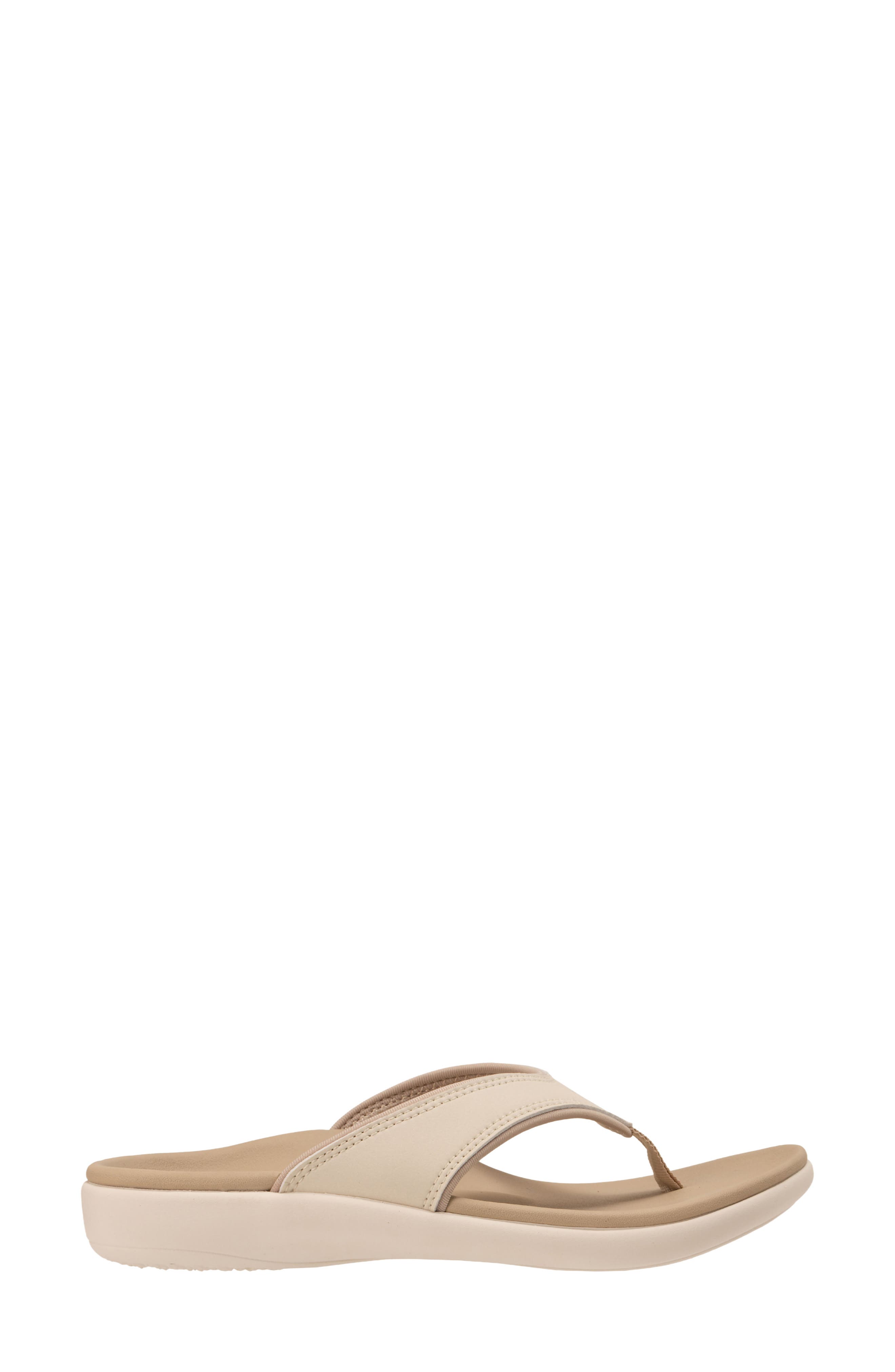 Yumi Arch Support Flip Flop, Alternate, color, STONE