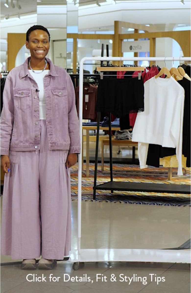 Kitty Lace Trim Shorts, sales video thumbnail