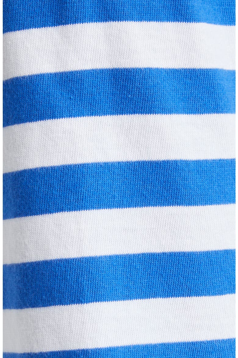 Stripe Cotton Hiking T-Shirt, Alternate, color, NAVY AND WHITE