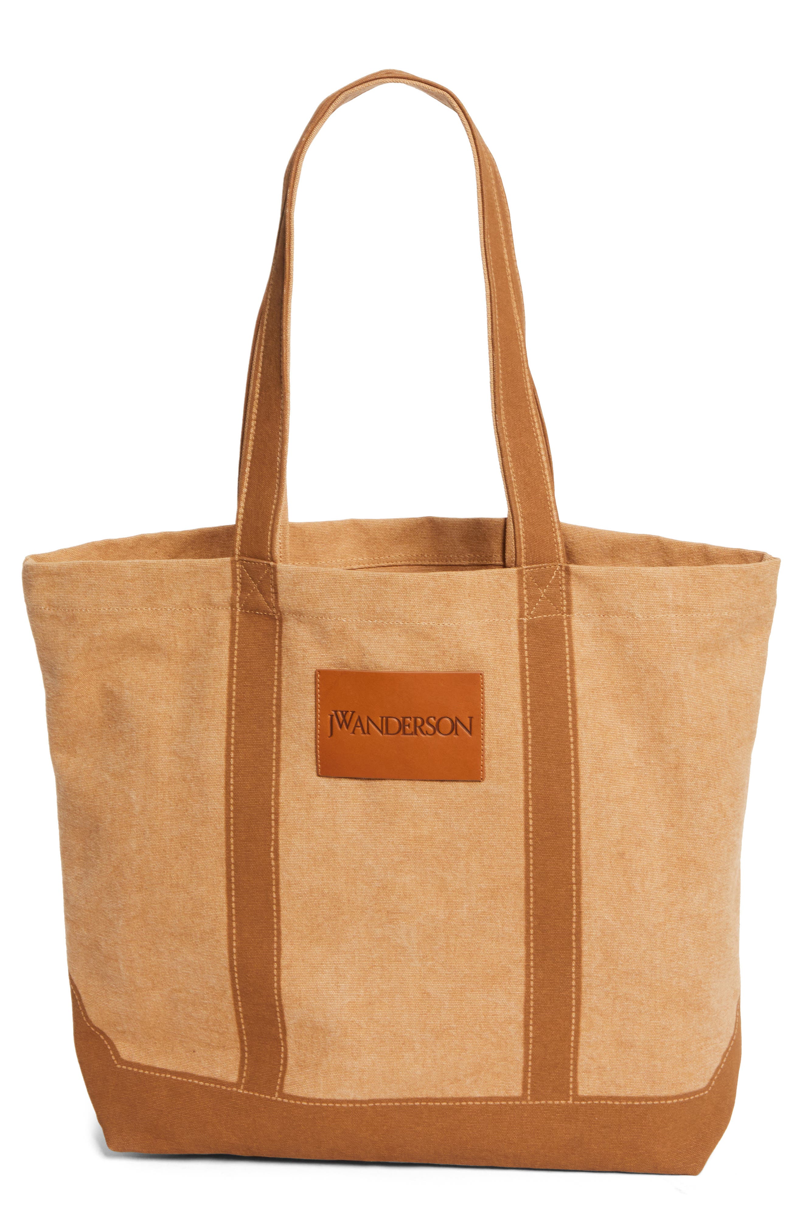 JW Anderson Digital Print Canvas Tote, Main, color, 