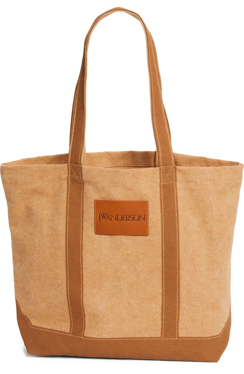 JW Anderson Digital Print Canvas Tote, Main, color,