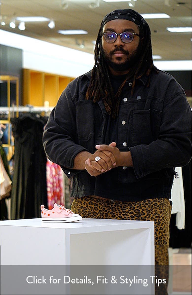 Kids' Chuck Taylor<sup>®</sup> All Star<sup>®</sup> Valentine's Day 2V Sneaker, sales video thumbnail