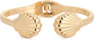 NORDSTROM RACK Metal Shell Cuff Bracelet