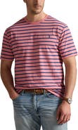 Polo Ralph Lauren Big & Tall Striped Jersey Crewneck T-Shirt