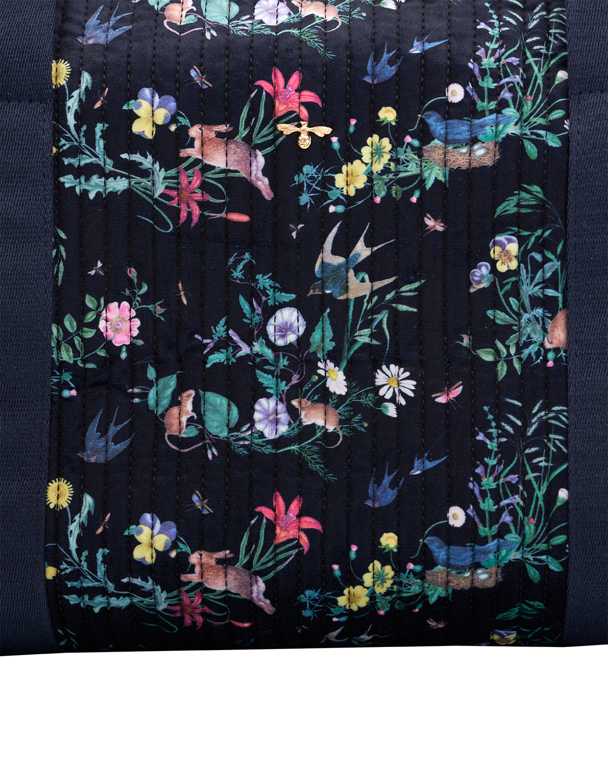 Fable England Running Bunny Weekend Bag, Alternate, color, Navy