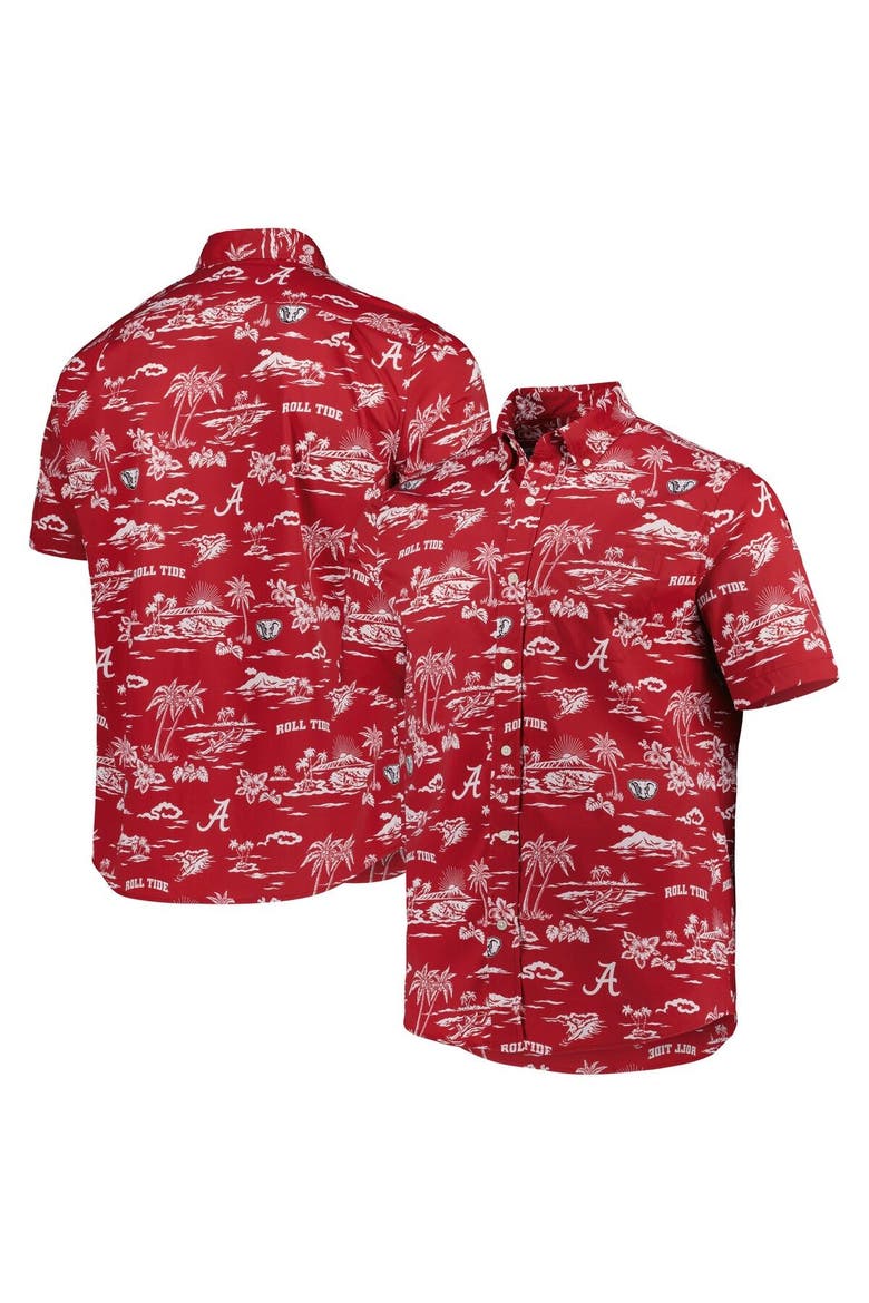 Men's Reyn Spooner Crimson Alabama Crimson Tide Classic Button-Down Shirt, Main, color, Crimson