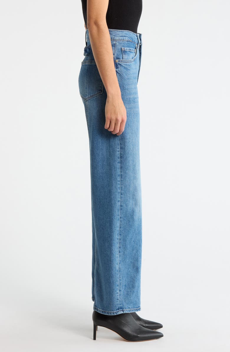 PAIGE Arellia High Waist Ankle Barrel Leg Jeans, Alternate, color, Keystone