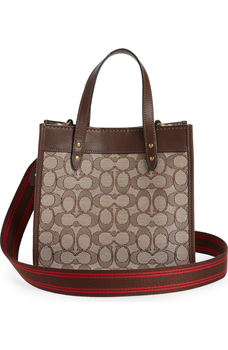 COACH Signature Jacquard Field Tote, Alternate, color,