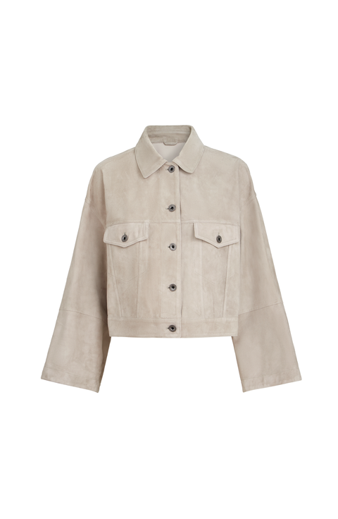 Couture suede jacket