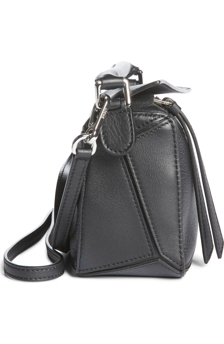 Loewe Mini Puzzle Calfskin Leather Bag, Alternate, color,