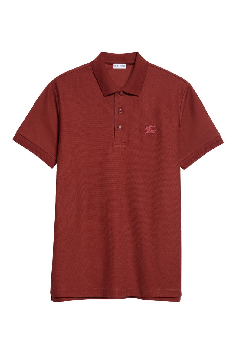 Eddie EKD Piqu3 Polo, Main, color, BOX RED