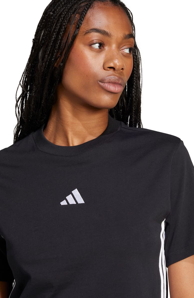 adidas 3-Stripes Cotton T-Shirt, Alternate, color,