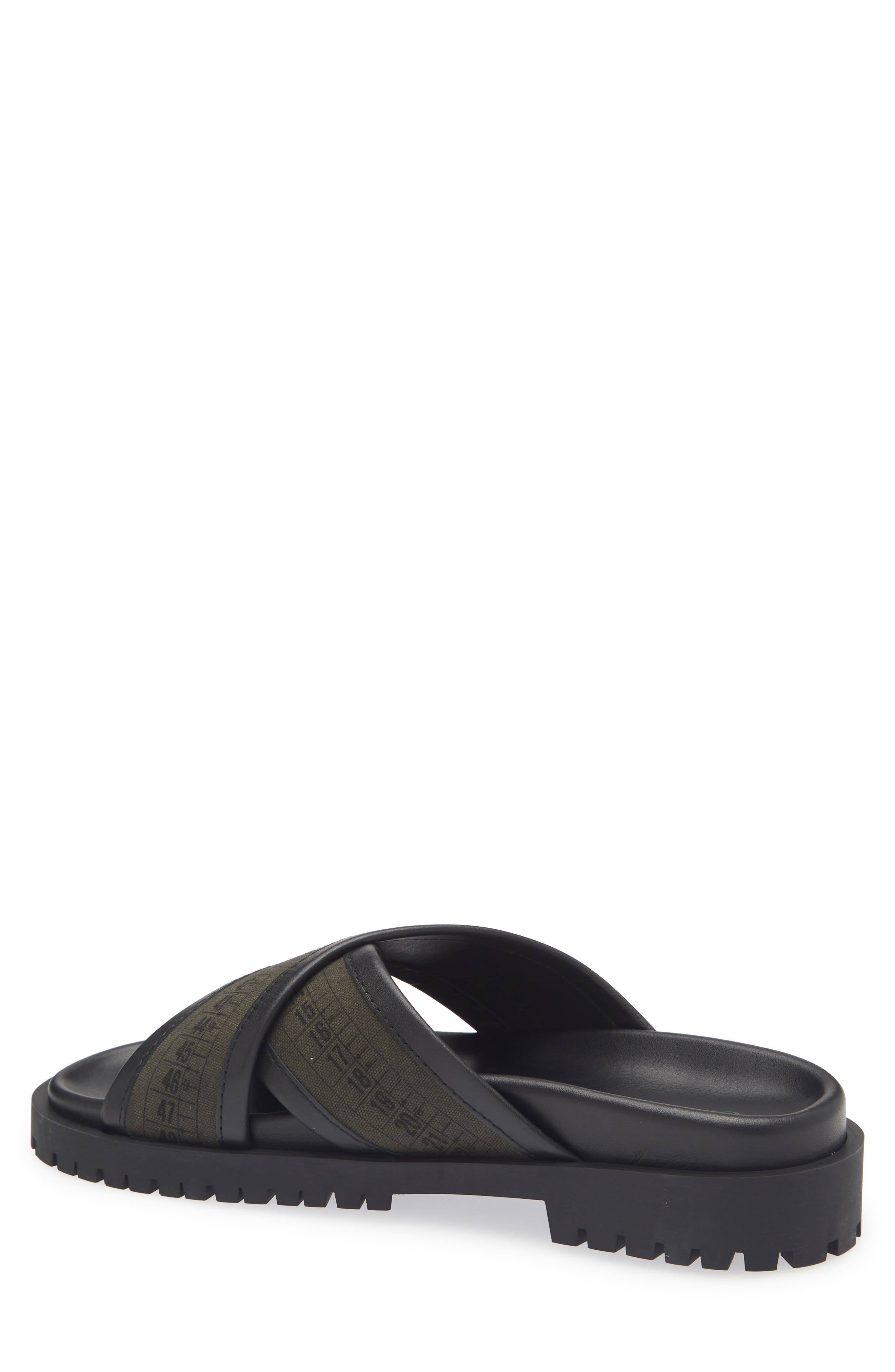 Off-White Chicago Crisscross Slide Sandal, Alternate, color, 