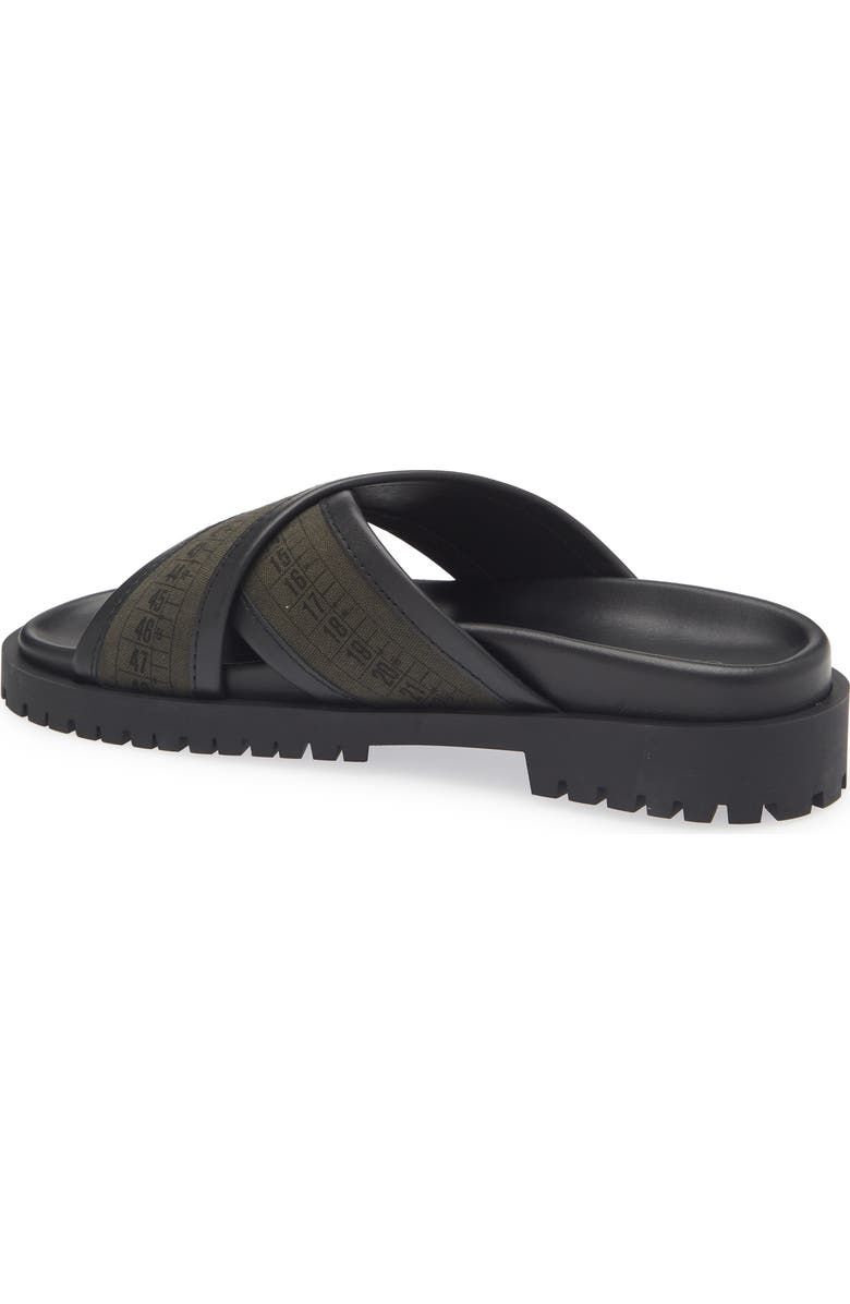 Off-White Chicago Crisscross Slide Sandal, Alternate, color,