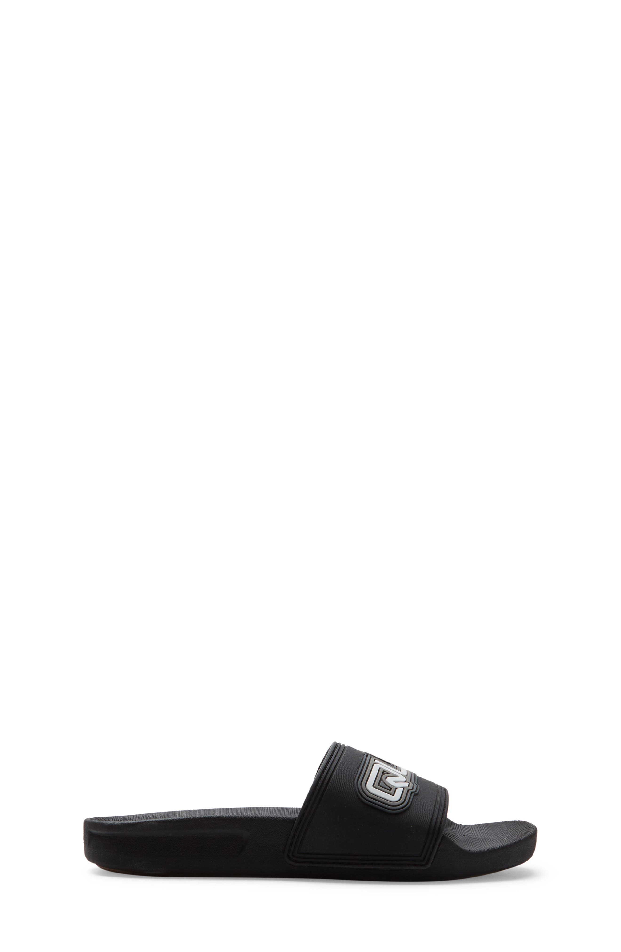 Quiksilver Kids' Rivi II Woordmark Slide Sandal, Alternate, color, Black