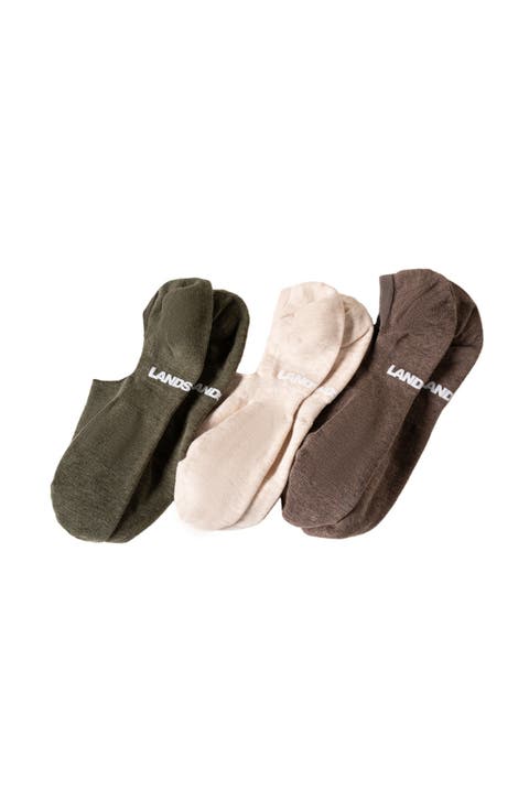 3-Pack Cotton Midcut Liner Socks