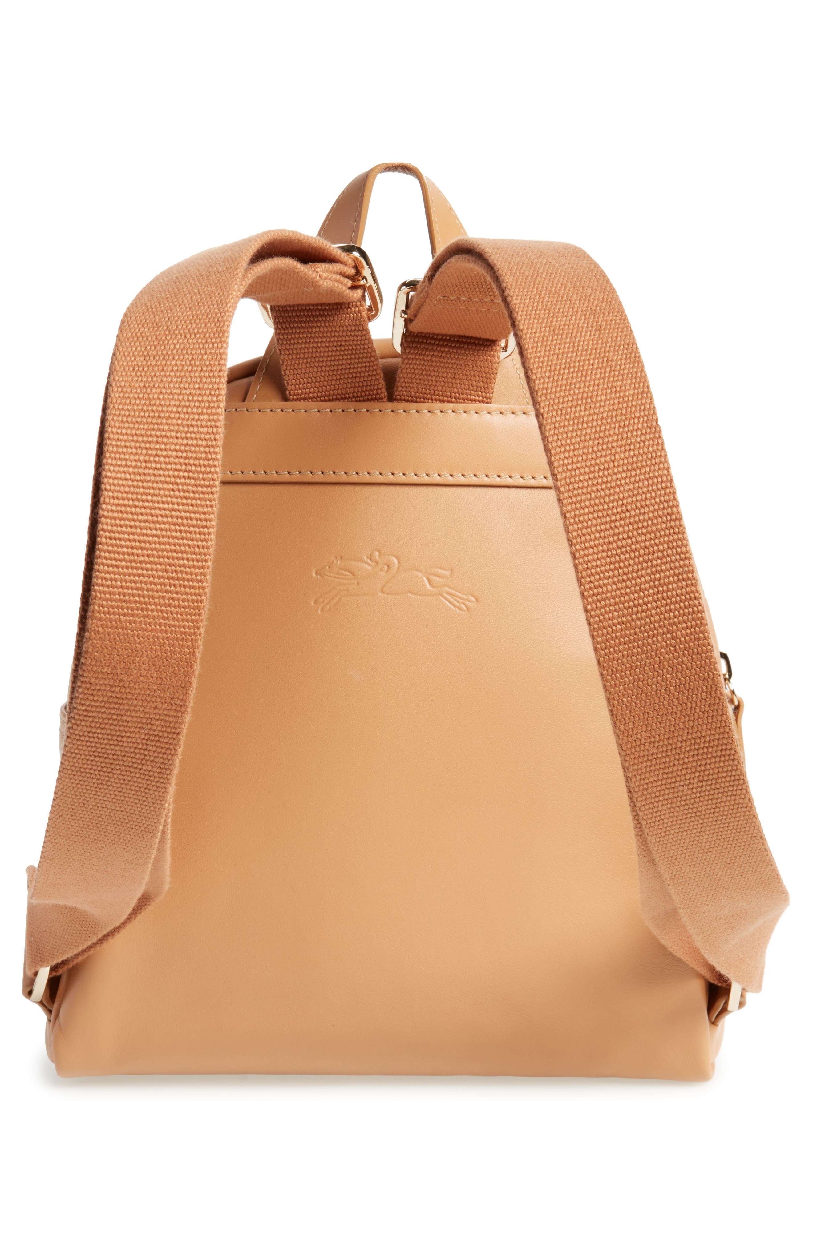 Longchamp 2.0 Small Leather Backpack, Alternate, color, 