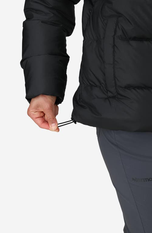Marmot Guides 700 Fill Power Down Water Repellent Jacket In Black