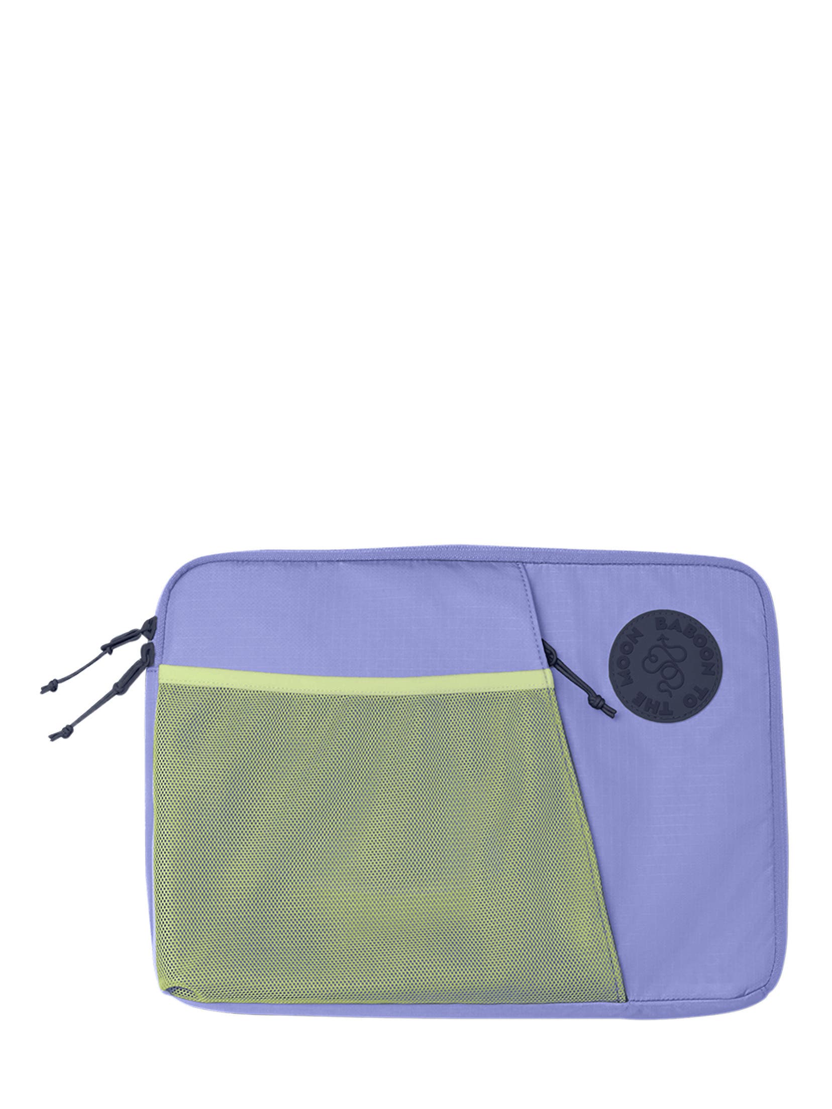 Baboon to the Moon Laptop Case, Main, color, Mystic Violet