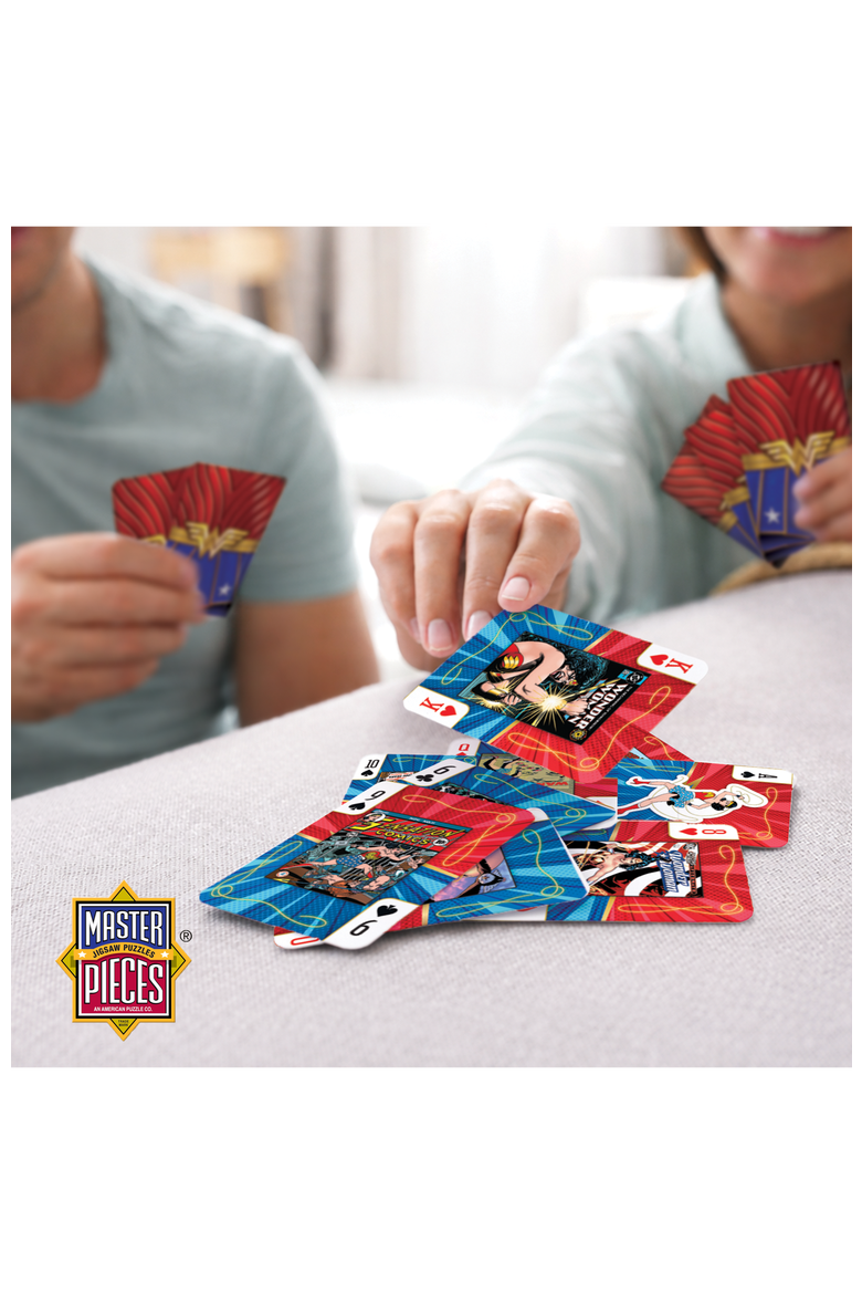 Wonder Woman Playing Cards, Alternate, color, Multicolor