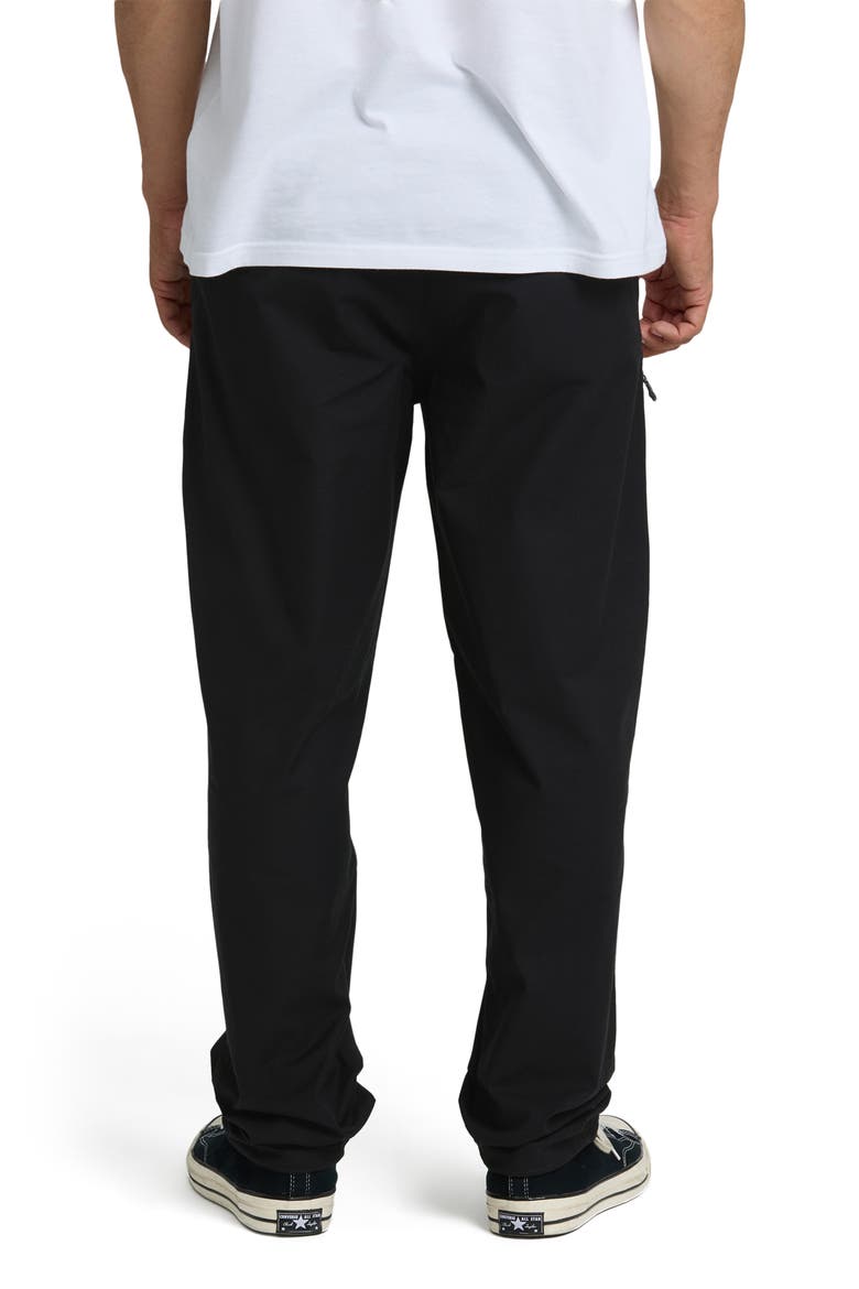 Surftrek Straight Fit Touring Pants, Alternate, color, BLACK