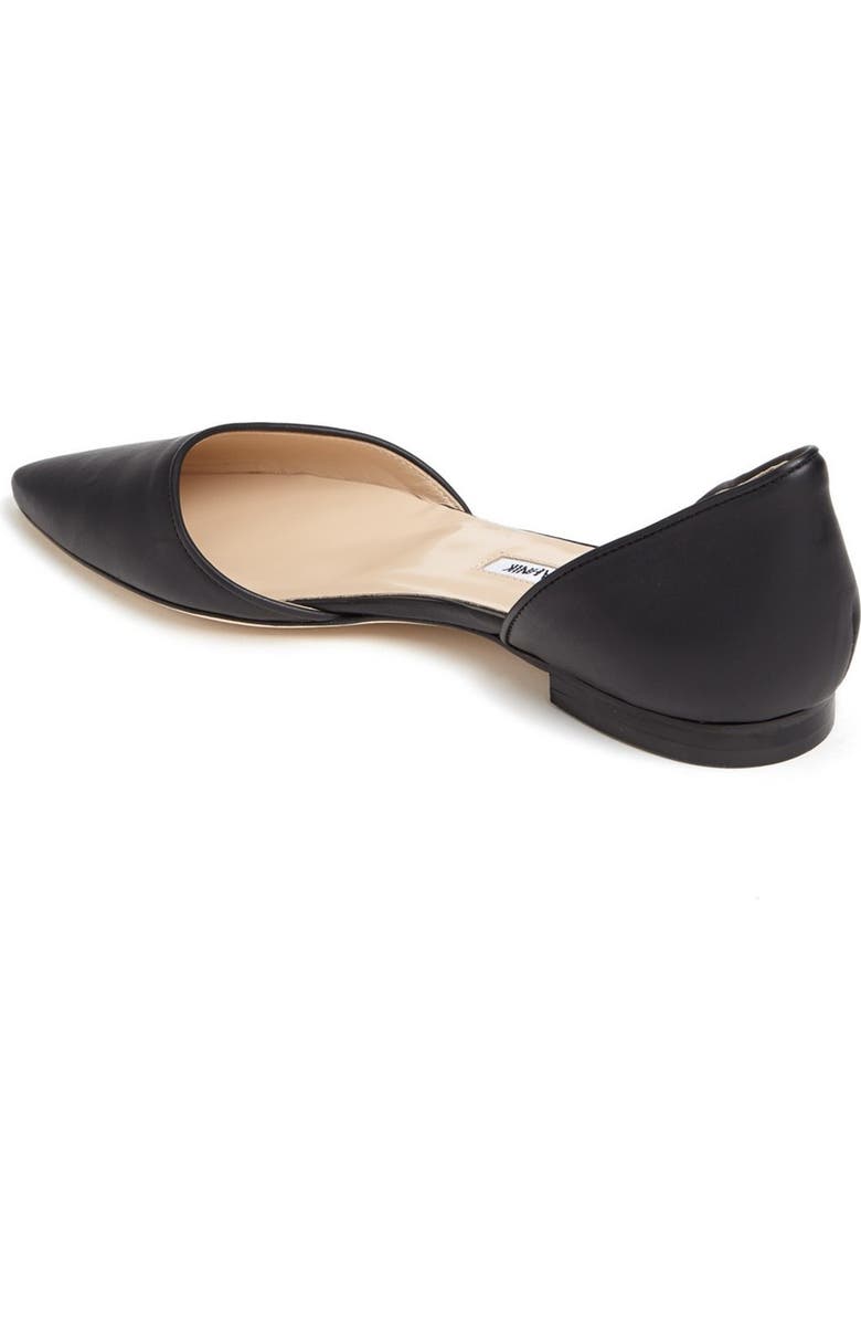 Manolo Blahnik 'Soussaba' Camo Pointed Toe Flat, Alternate, color,