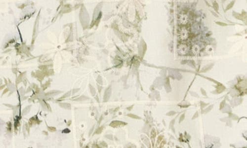 ENGLISH FACTORY ENGLISH FACTORY FLORAL EMBROIDERED COTTON MINIDRESS