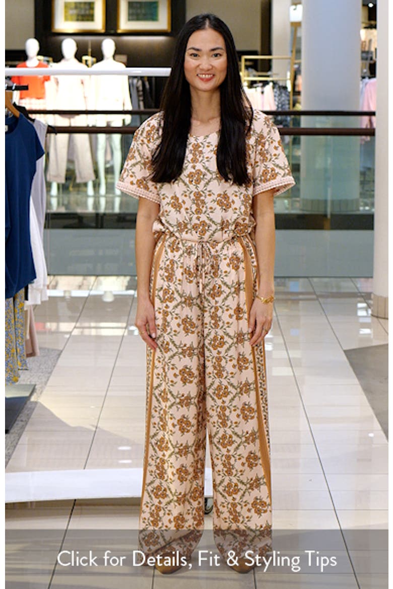 Floral Side Slit Lounge Pants video