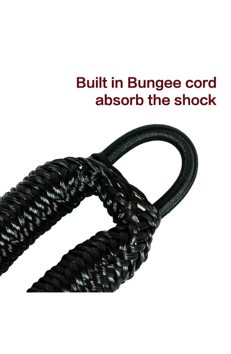 Trimate 4ft Bungee Dock Lines 2 Pack, Alternate, color, Black
