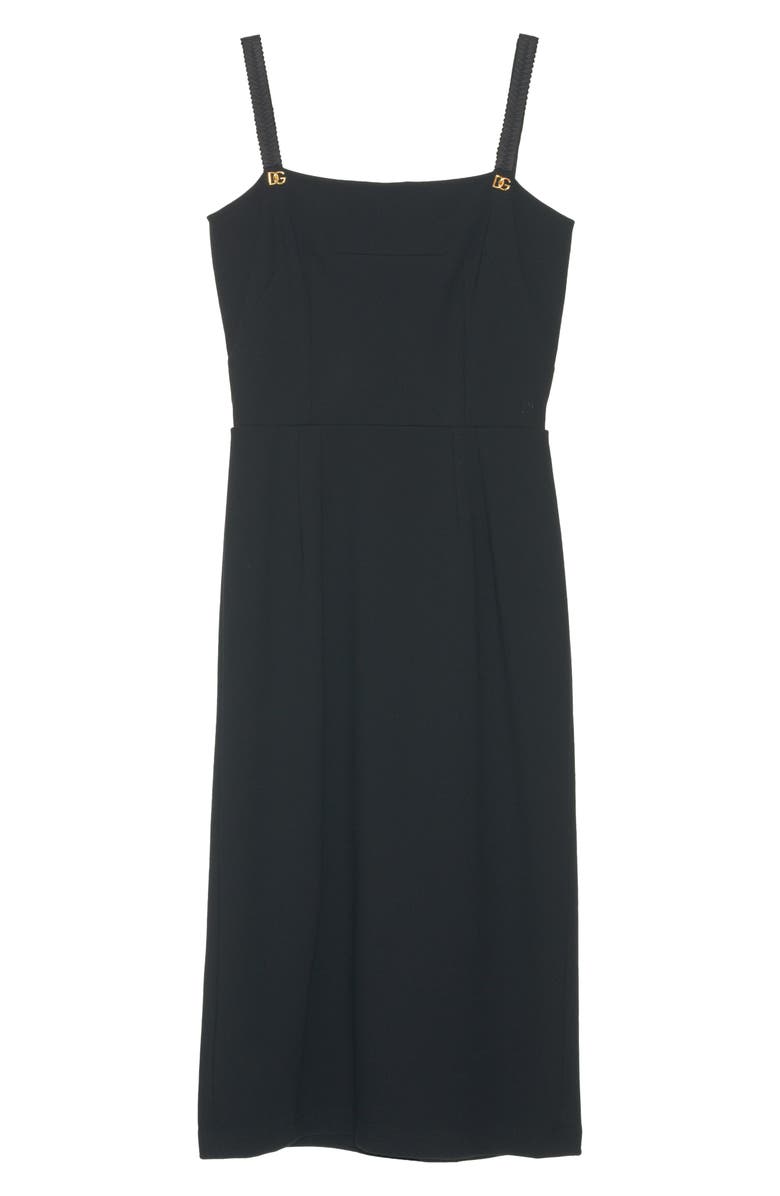 Dolce&Gabbana Tubino Jersey Midi Dress, Alternate, color, 