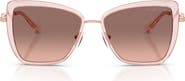 Michael Kors Sea Island 55mm Gradient Butterfly Sunglasses