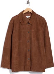 Nordstrom Suede Shirt Jacket