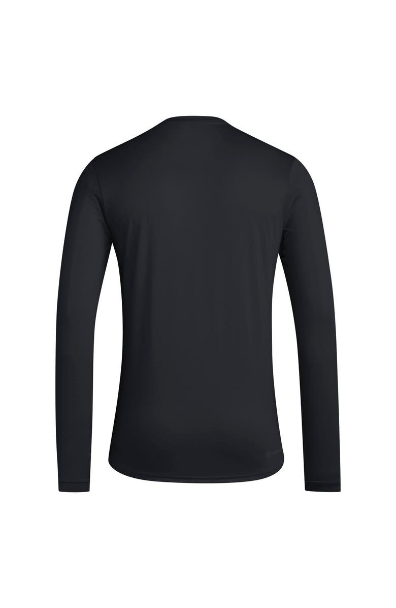 adidas Men's adidas Black LAFC 2024 Jersey Hook AEROREADY Long Sleeve T-Shirt, Alternate, color, Black