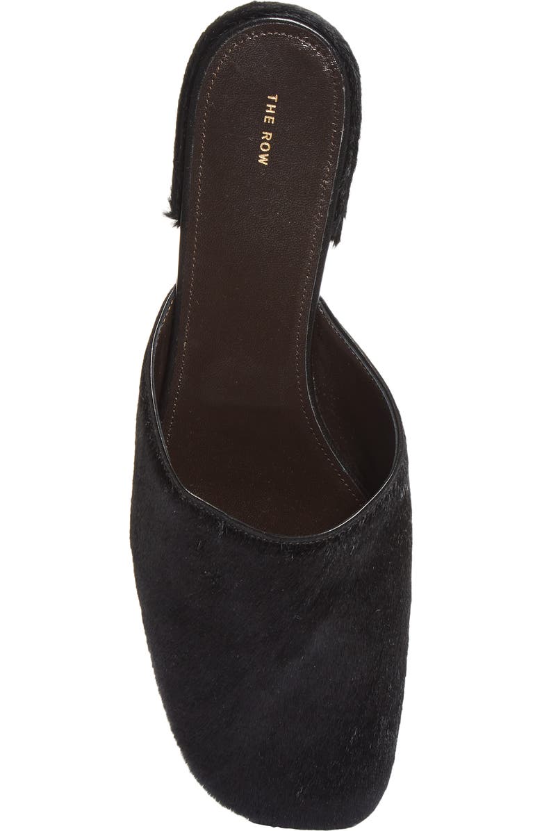 The Row Penelope Genuine Calf Hair Mule, Alternate, color, Black