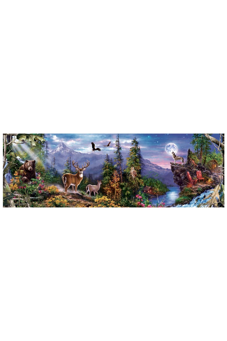 Realtree 1000 Piece Panoramic Puzzle, Alternate, color, Multicolor