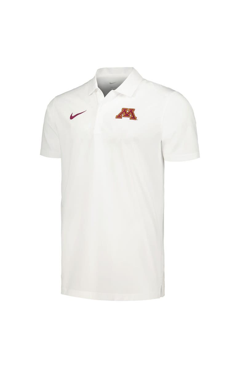 Nike Men's Nike White Minnesota Golden Gophers Sideline Polo, Alternate, color, White