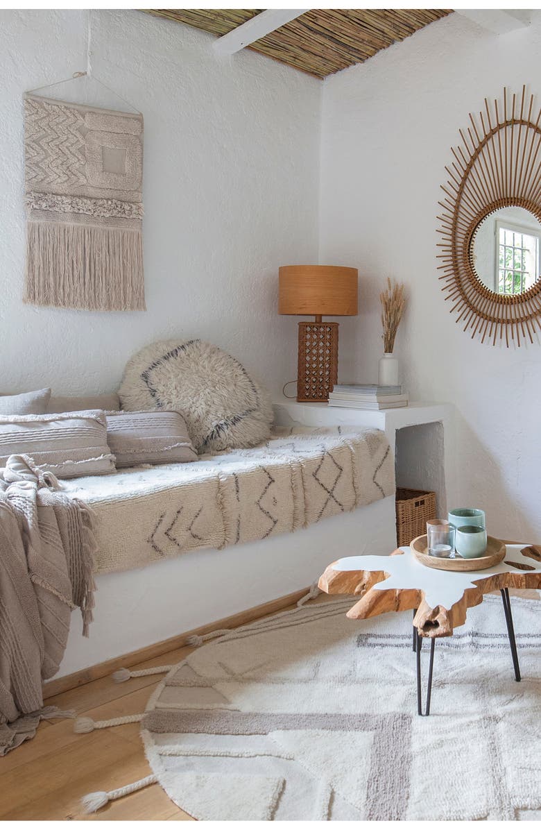 Lorena Canals Washable Wool & Recycled Cotton Rug, Alternate, color, Brown Tones