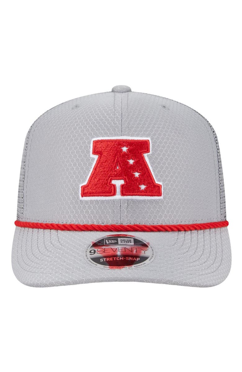 New Era Men's New Era Gray Kansas City Chiefs 2025 Pro Bowl 9SEVENTY Stretch-Snap Hat, Alternate, color, Gray