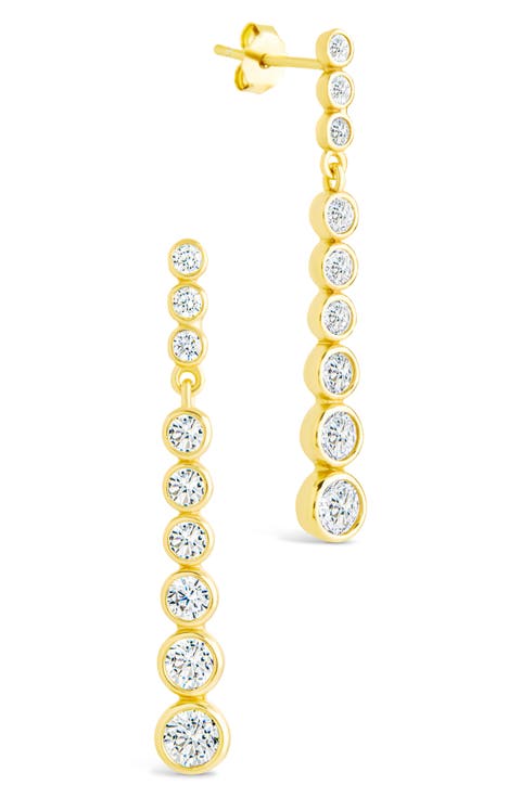 Ianthe Brillient Cubic Zirconia Drop Earrings