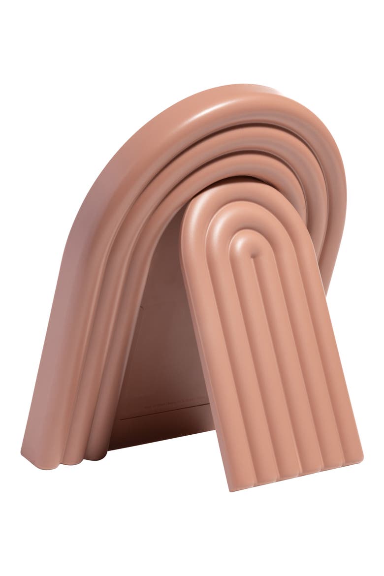 LED Desk Mirror, Alternate, color, TERRACOTTA