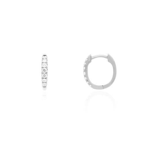 The Lovery Fine Jewelry Diamond Huggie Earrings In Gold