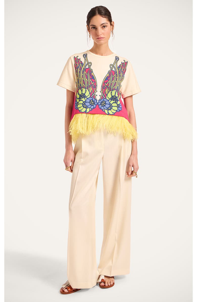 La DoubleJ La Scala Tee, Main, color, Lemuria Placée Pink